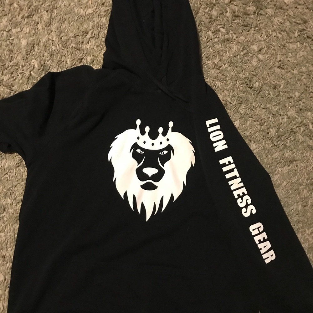 Men’s Lion Fitness Gear Premium Hoodie